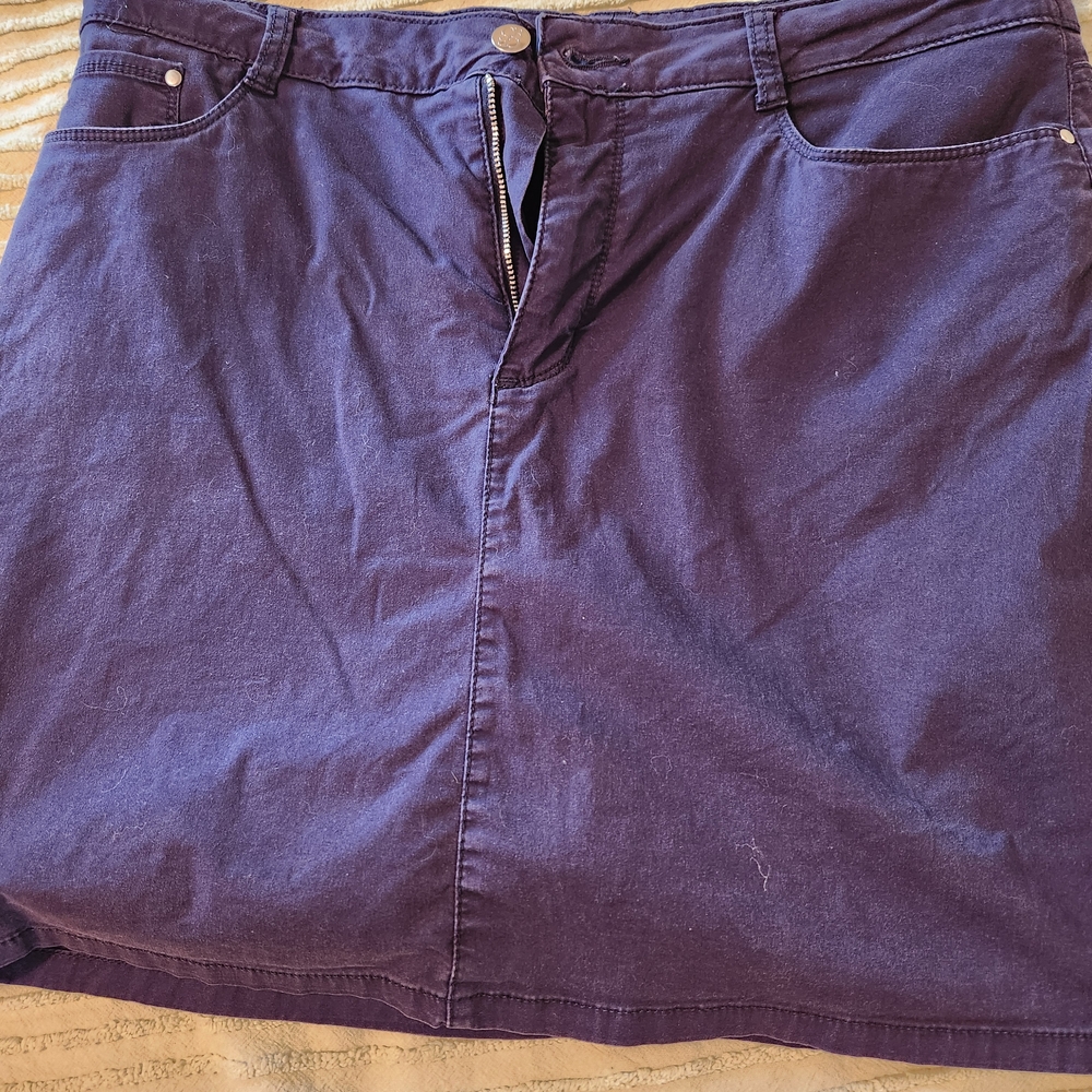 Croft & Barrow Purple Skirt